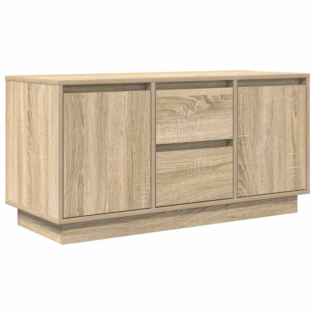Meuble TV avec lumières LED chêne sonoma 100x41x50 cm - XIOS