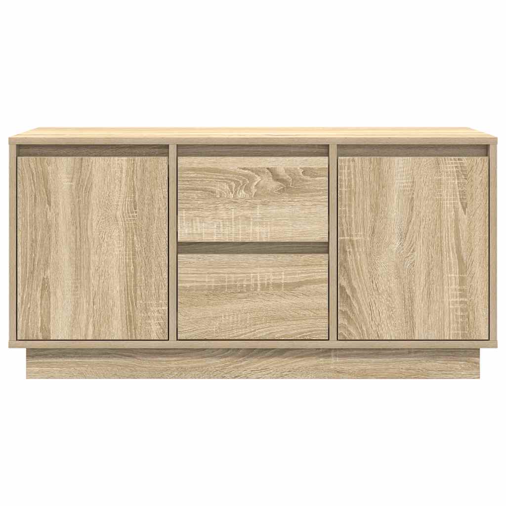 Meuble TV avec lumières LED chêne sonoma 100x41x50 cm - XIOS