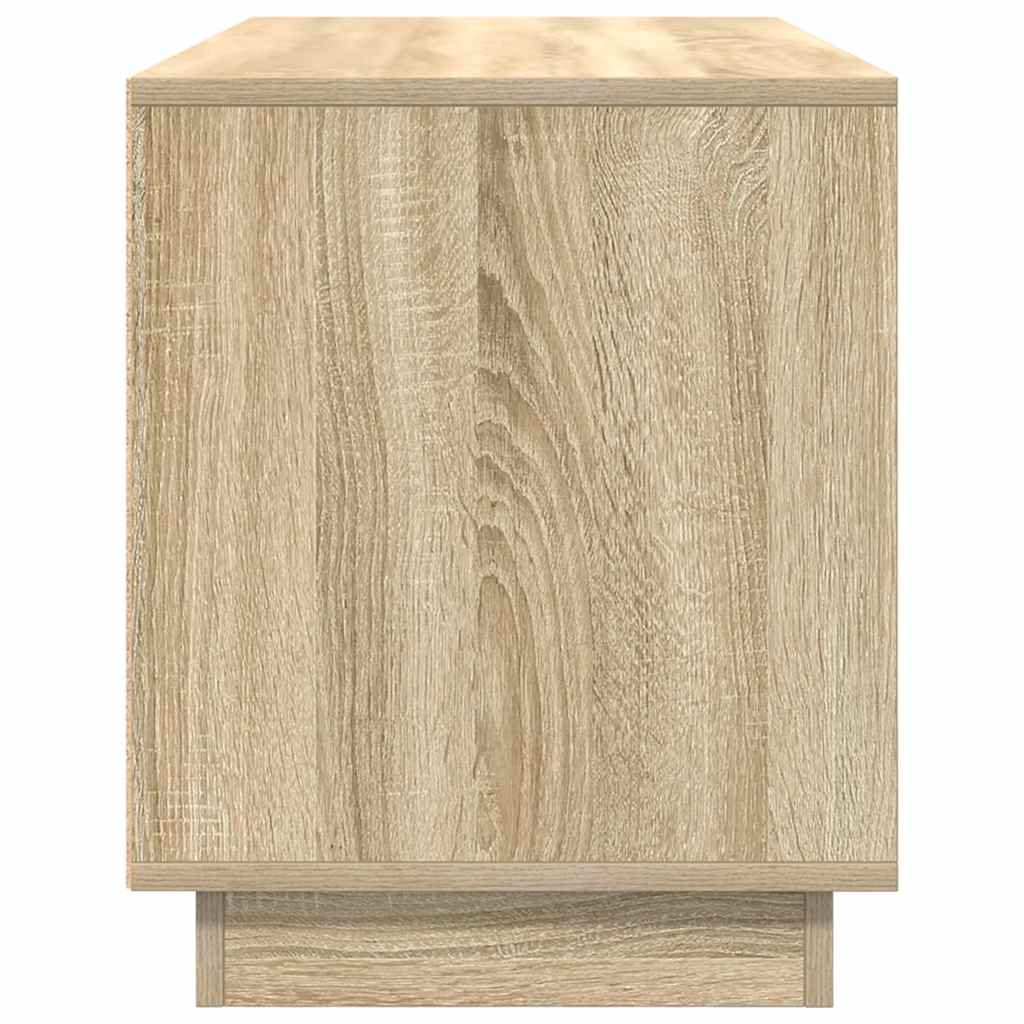 Meuble TV avec lumières LED chêne sonoma 100x41x50 cm - XIOS