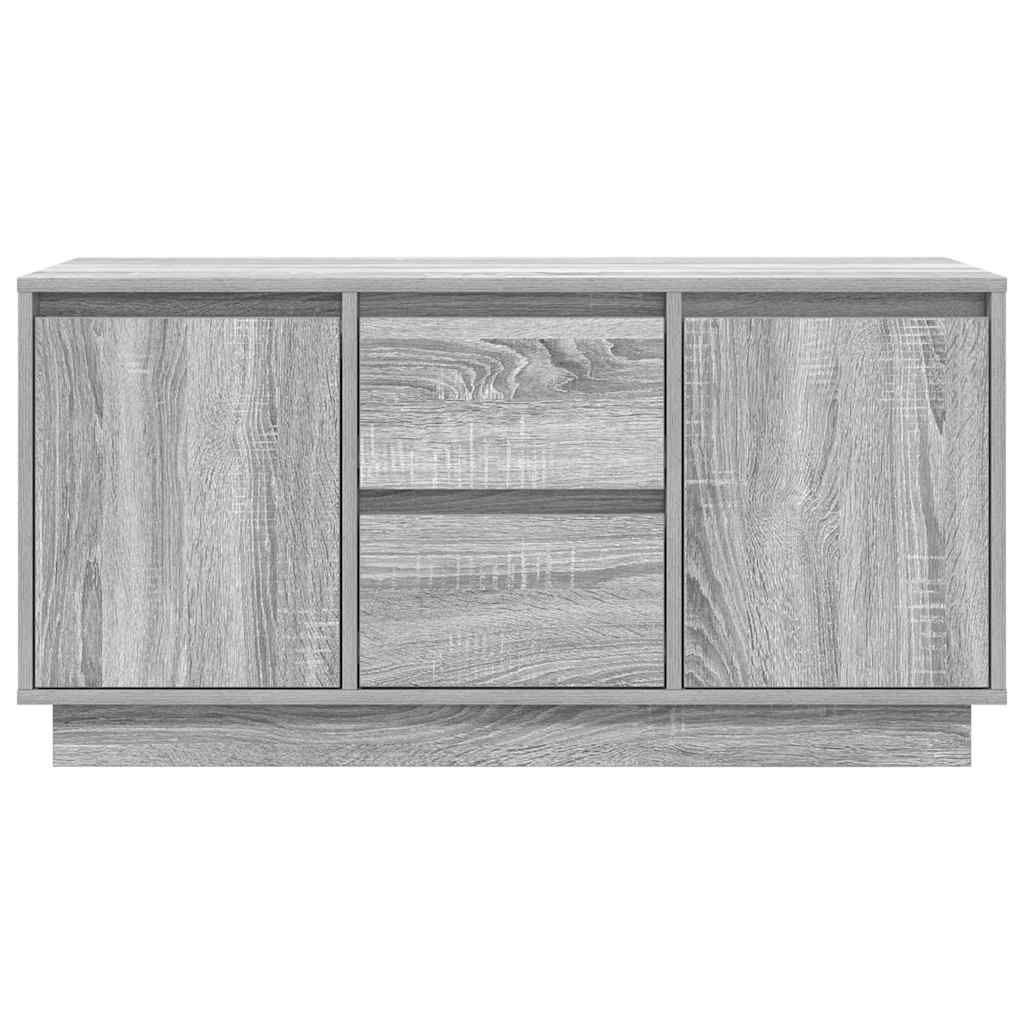 Meuble TV avec lumières LED sonoma gris 100x41x50 cm - XIOS