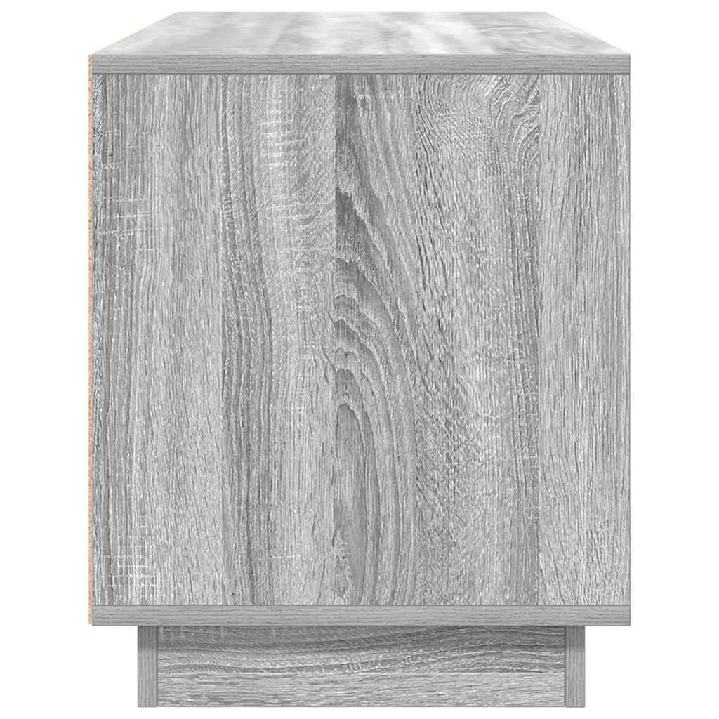 Meuble TV avec lumières LED sonoma gris 100x41x50 cm - XIOS