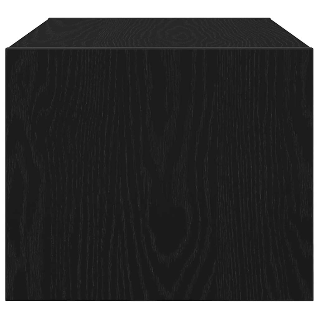 Meuble TV chêne noir 60x31x25,5 cm bois d'ingénierie - XIOS