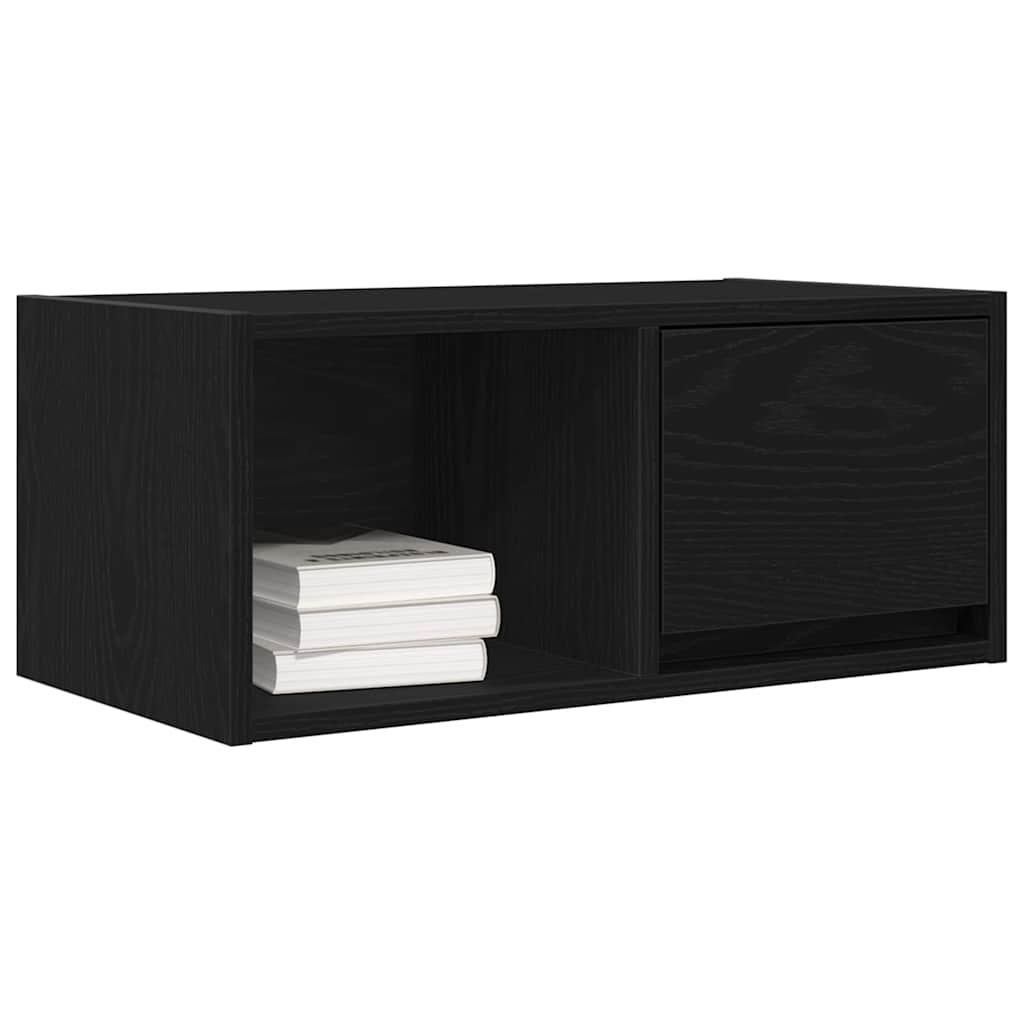 Meubles TV 2 pcs chêne noir 60x31x25,5 cm bois d'ingénierie - XIOS