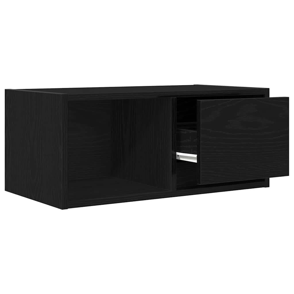 Meubles TV 2 pcs chêne noir 60x31x25,5 cm bois d'ingénierie - XIOS