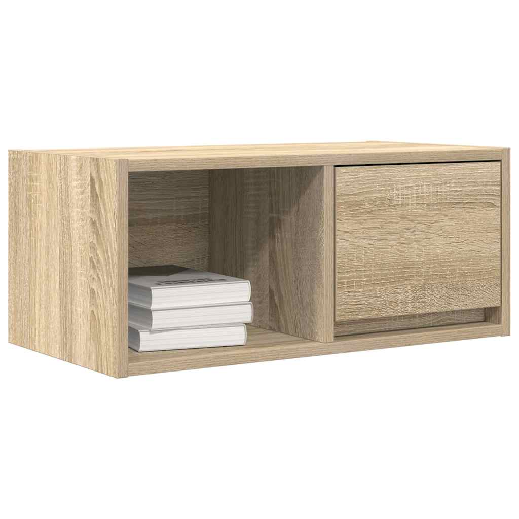 Meubles TV 2 pcs chêne sonoma 60x31x25,5 cm bois d'ingénierie - XIOS