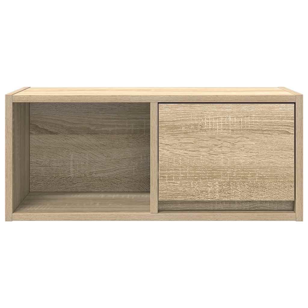 Meubles TV 2 pcs chêne sonoma 60x31x25,5 cm bois d'ingénierie - XIOS