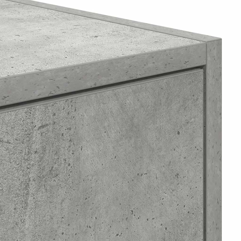 Meubles TV 2 pcs gris béton 60x31x25,5 cm bois d'ingénierie - XIOS