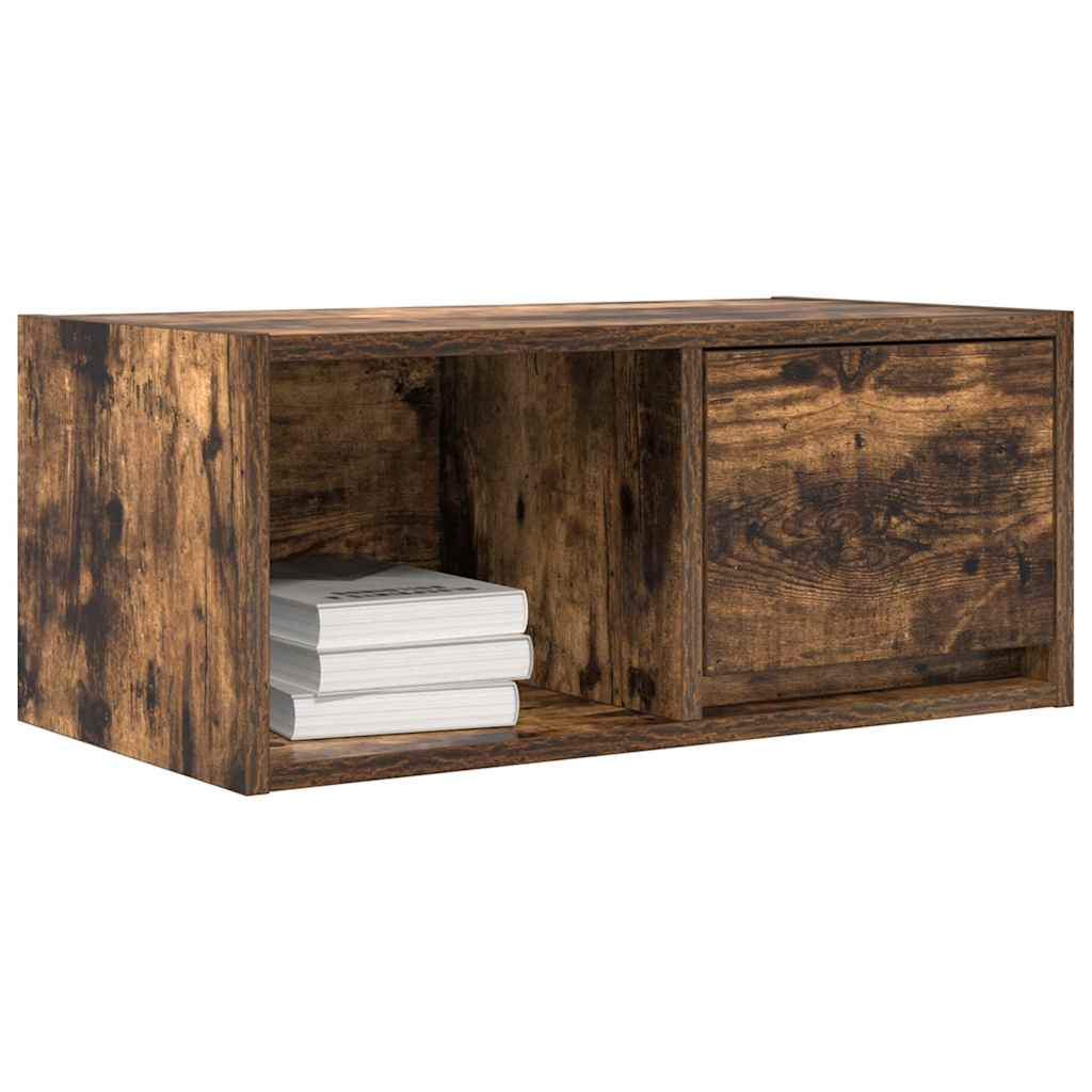 Meubles TV 2 pcs chêne fumé 60x31x25,5 cm bois d'ingénierie - XIOS