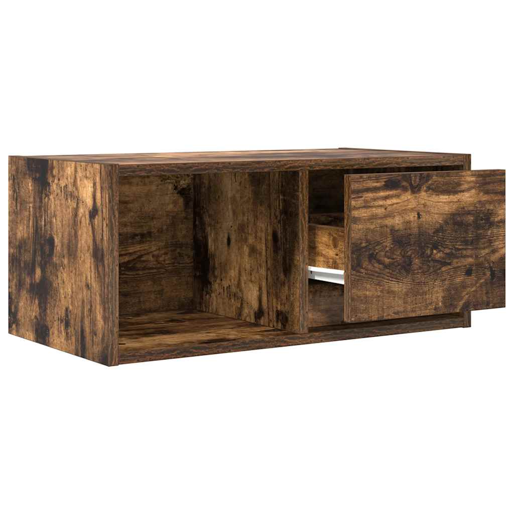Meubles TV 2 pcs chêne fumé 60x31x25,5 cm bois d'ingénierie - XIOS