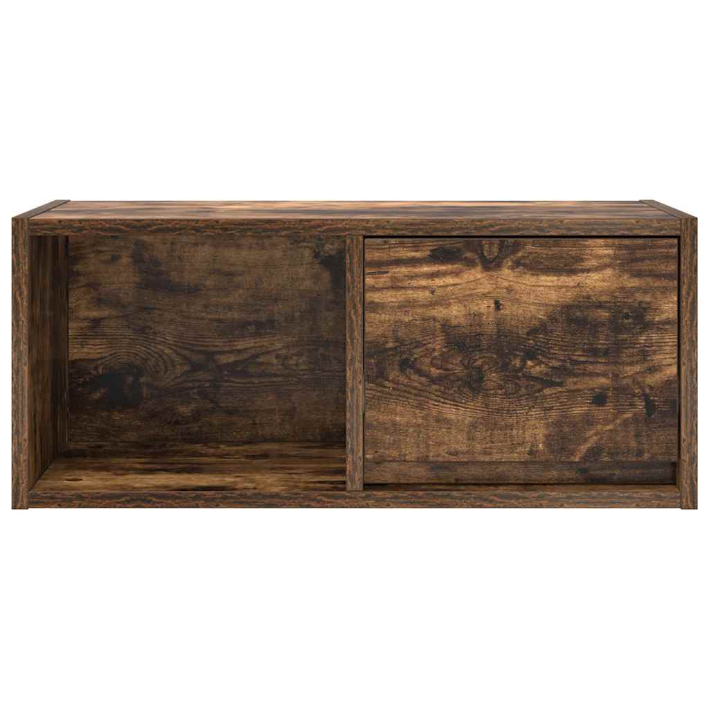 Meubles TV 2 pcs chêne fumé 60x31x25,5 cm bois d'ingénierie - XIOS