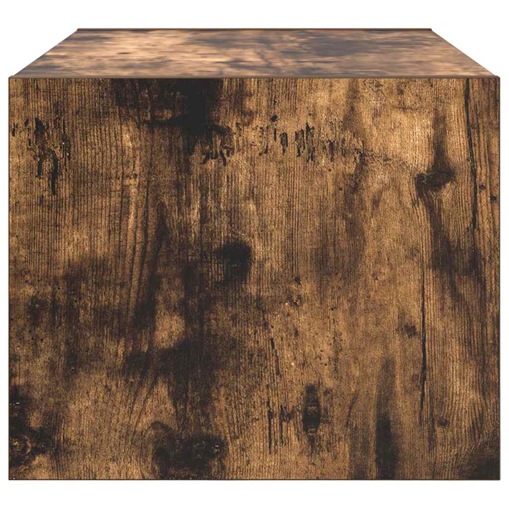 Meubles TV 2 pcs chêne fumé 60x31x25,5 cm bois d'ingénierie - XIOS