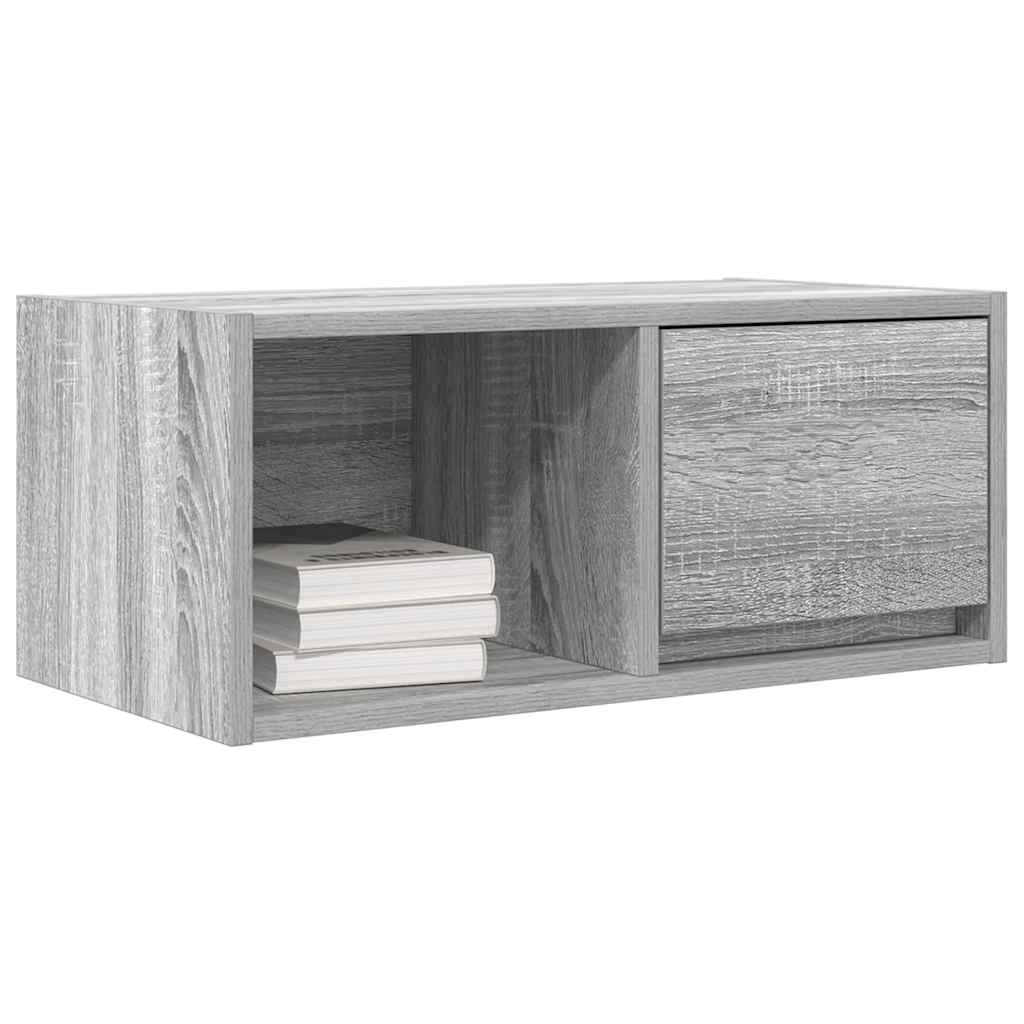 Meubles TV 2 pcs sonoma gris 60x31x25,5 cm bois d'ingénierie - XIOS