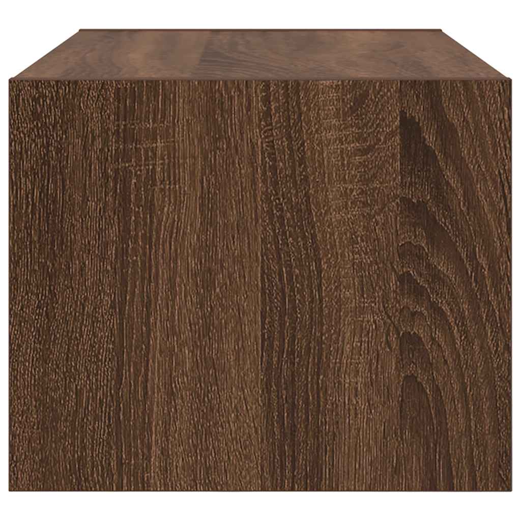 Meuble TV 2 pcs chêne marron 60x31x25,5 cm bois d'ingénierie - XIOS
