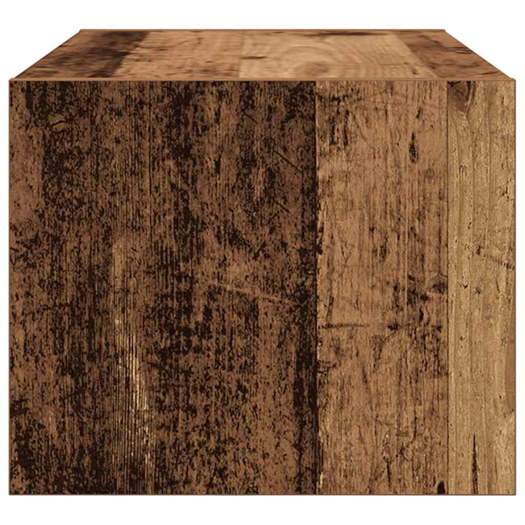 Meubles TV 2 pcs vieux bois 60x31x25,5 cm bois d'ingénierie - XIOS