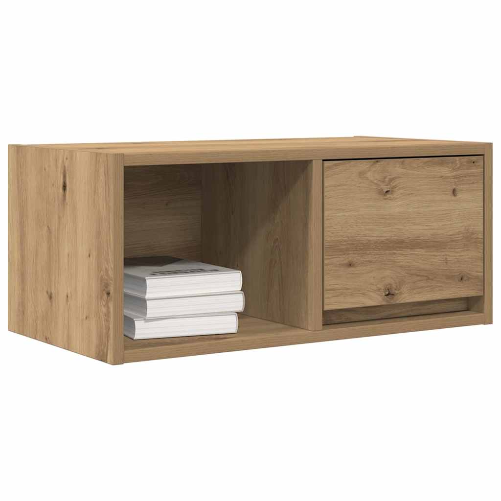 Meubles TV 2 pcs chêne artisanal 60x31x25,5cm bois d'ingénierie - XIOS