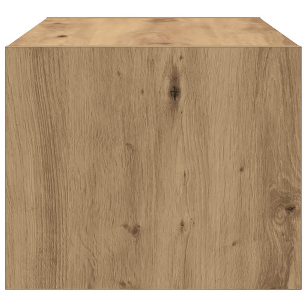 Meubles TV 2 pcs chêne artisanal 60x31x25,5cm bois d'ingénierie - XIOS