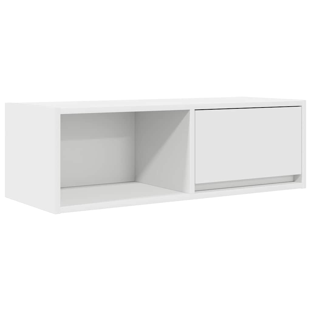 Meubles TV 2 pcs blanc 80x31x25,5 cm bois d'ingénierie - XIOS