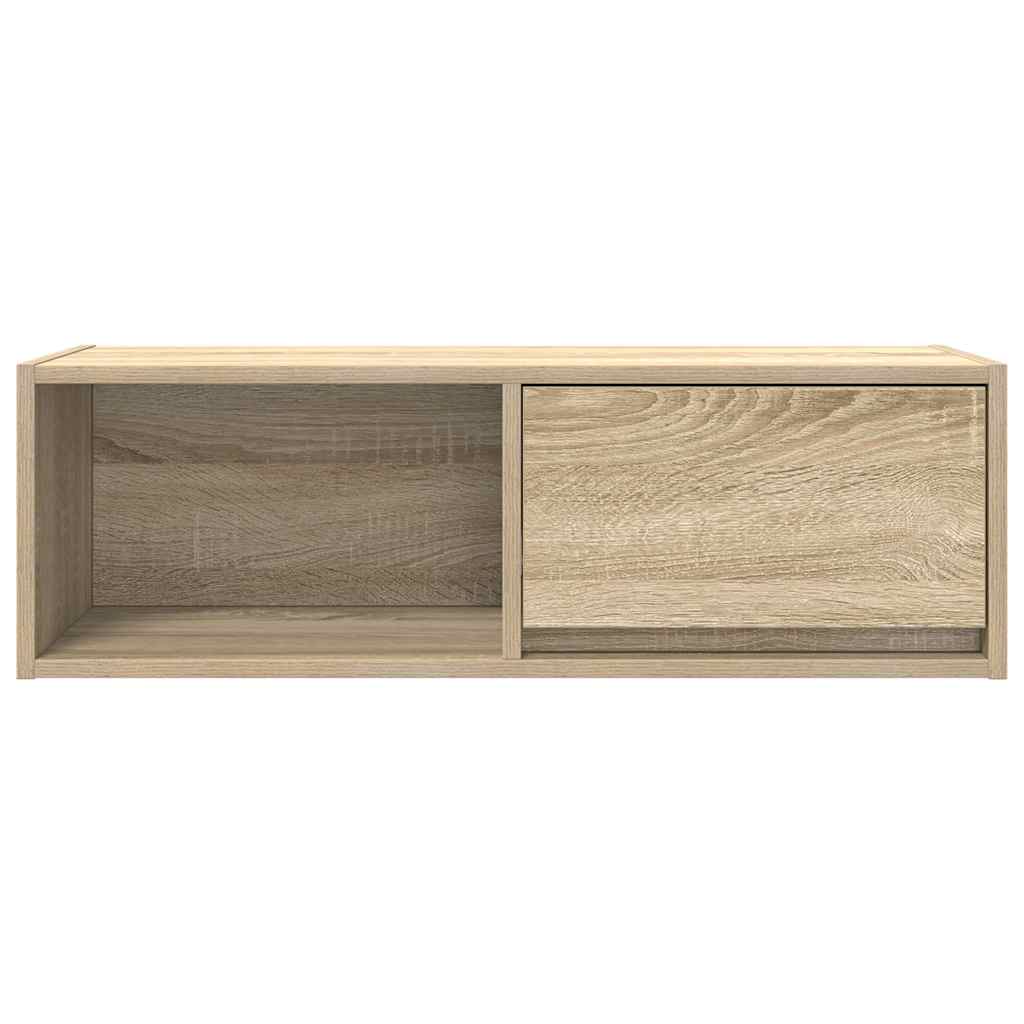 Meuble TV chêne sonoma 80x31x25,5 cm bois d'ingénierie - XIOS
