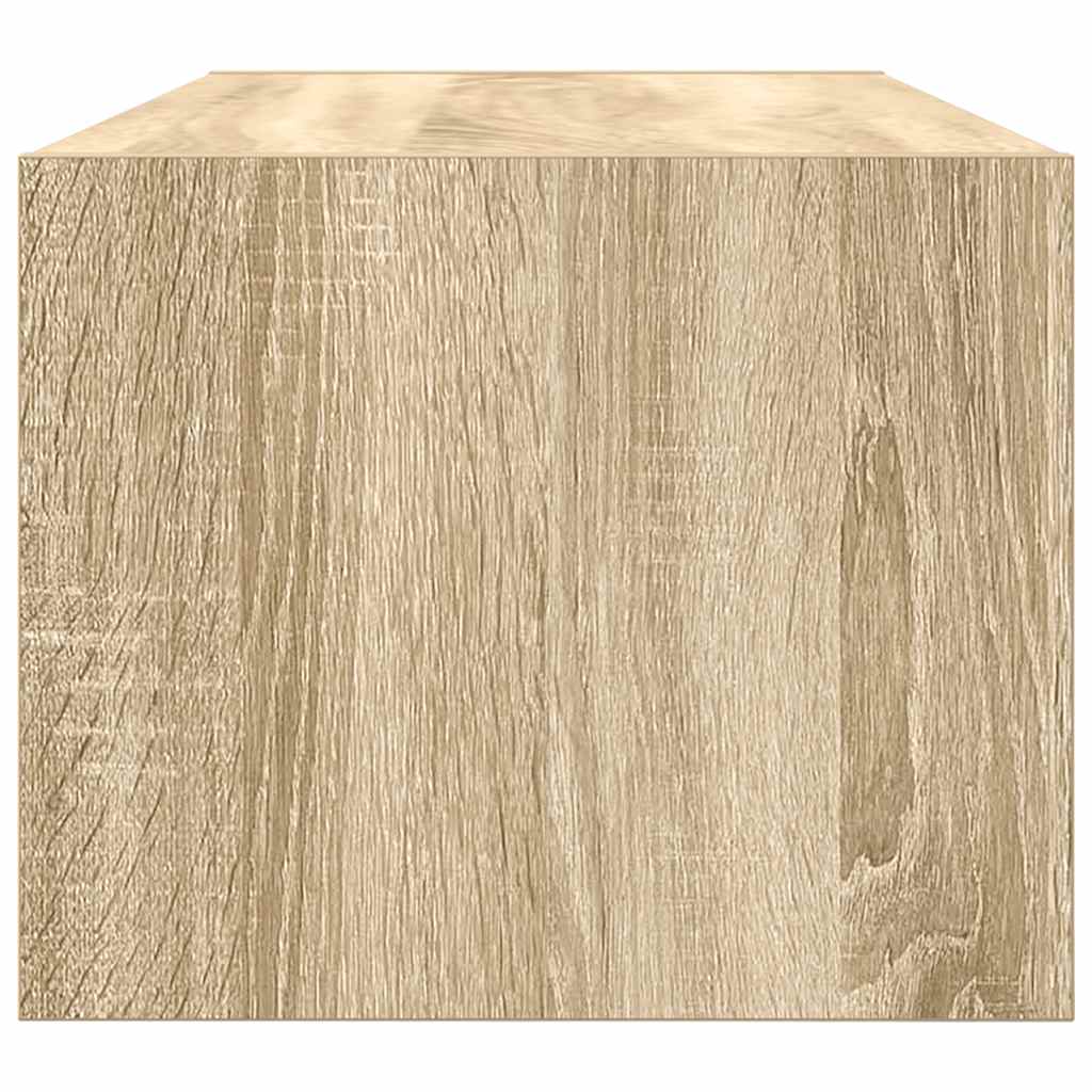 Meuble TV chêne sonoma 80x31x25,5 cm bois d'ingénierie - XIOS