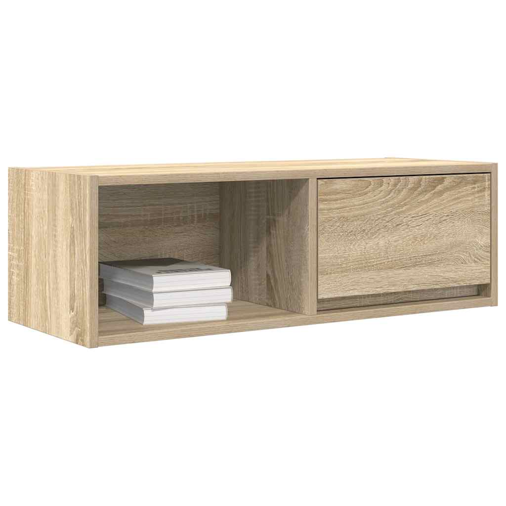 Meubles TV 2 pcs chêne sonoma 80x31x25,5 cm bois d'ingénierie - XIOS