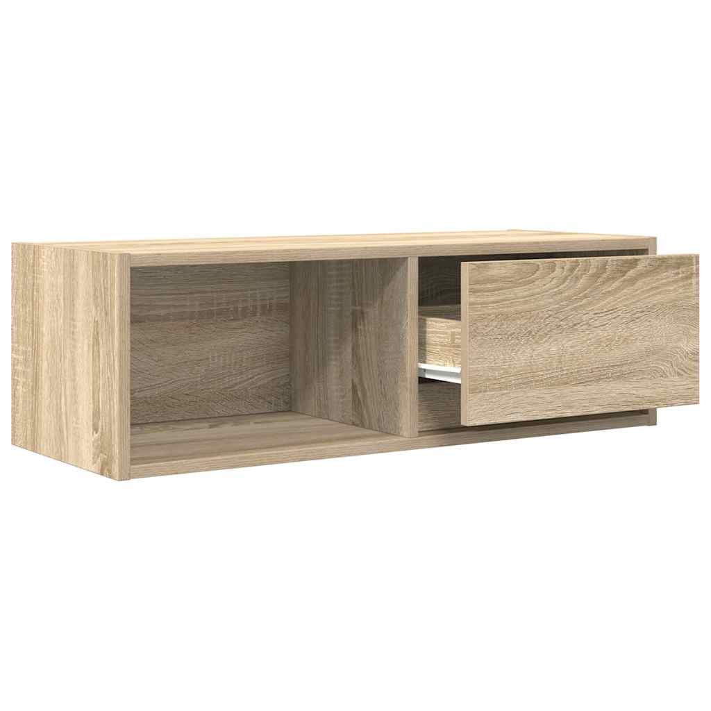 Meubles TV 2 pcs chêne sonoma 80x31x25,5 cm bois d'ingénierie - XIOS