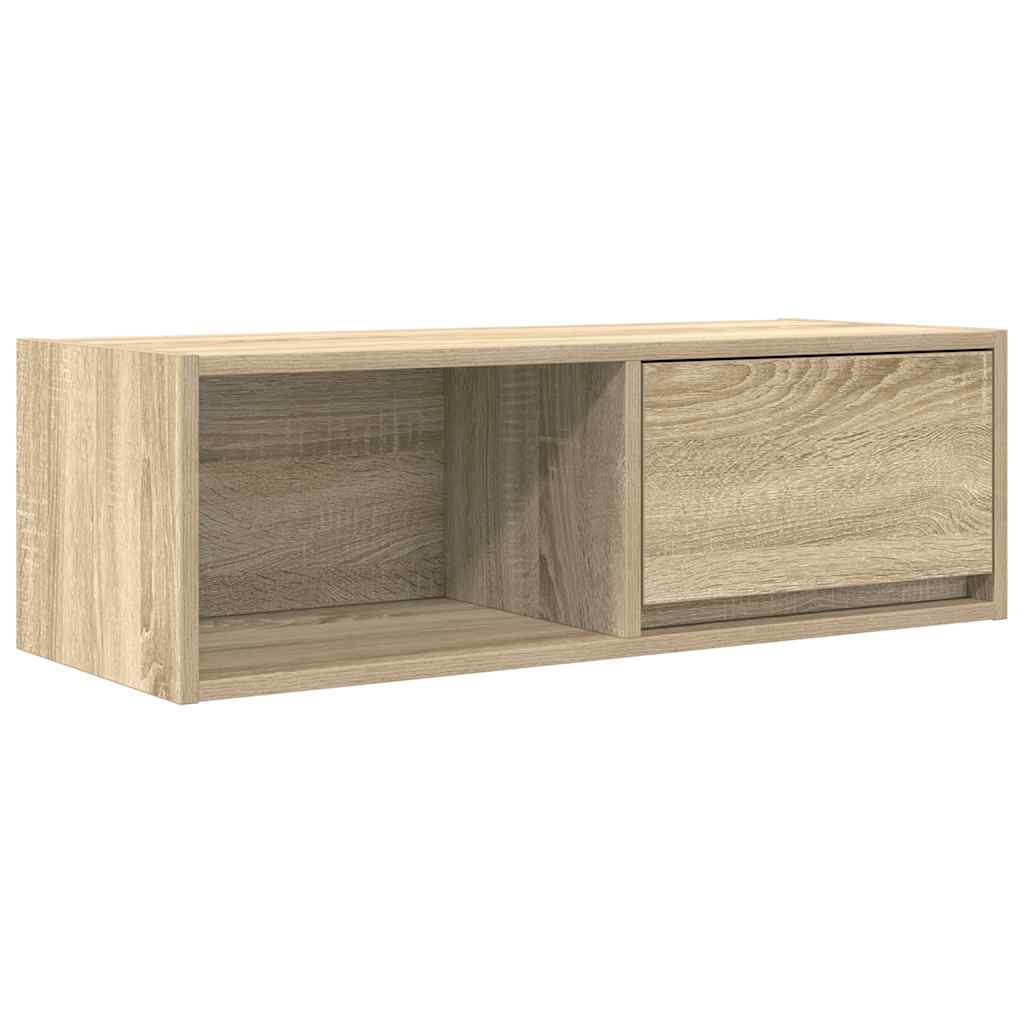 Meubles TV 2 pcs chêne sonoma 80x31x25,5 cm bois d'ingénierie - XIOS