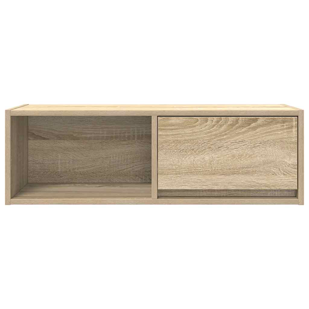Meubles TV 2 pcs chêne sonoma 80x31x25,5 cm bois d'ingénierie - XIOS
