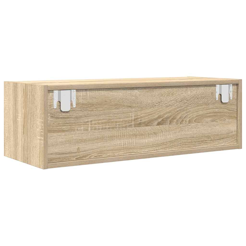 Meubles TV 2 pcs chêne sonoma 80x31x25,5 cm bois d'ingénierie - XIOS