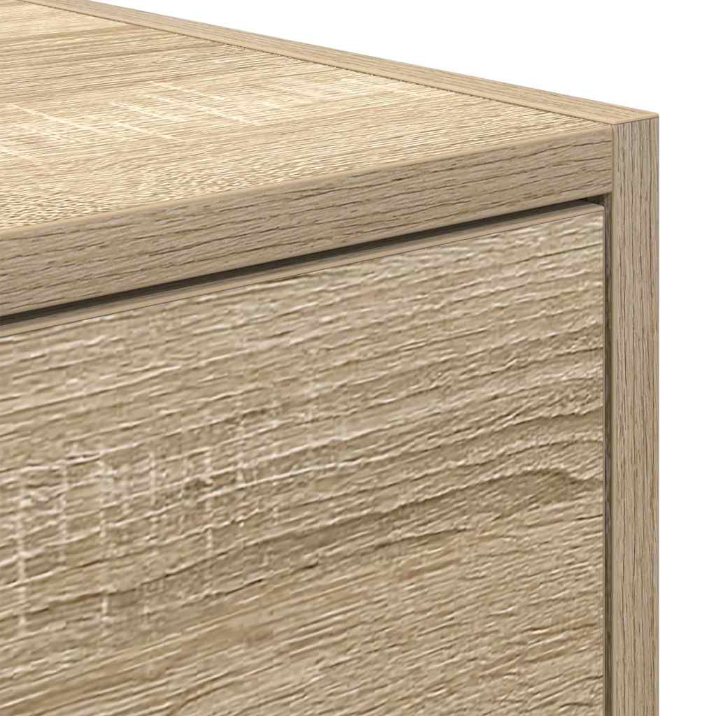 Meubles TV 2 pcs chêne sonoma 80x31x25,5 cm bois d'ingénierie - XIOS