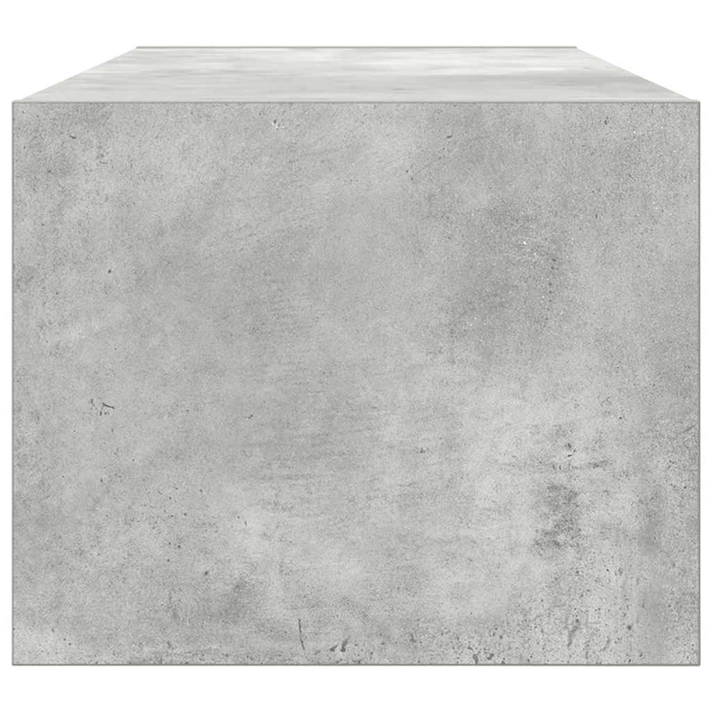 Meubles TV 2 pcs gris béton 80x31x25,5 cm bois d'ingénierie - XIOS