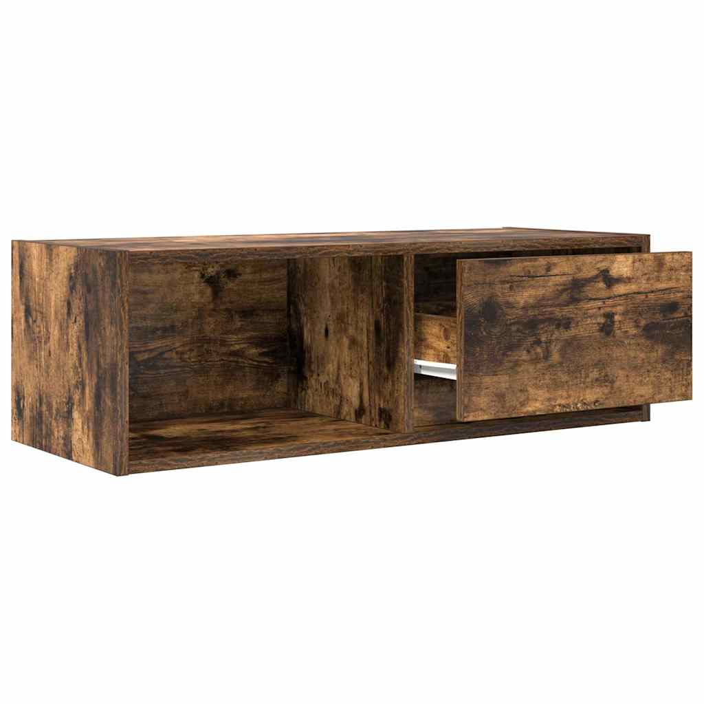 Meubles TV 2 pcs chêne fumé 80x31x25,5 cm bois d'ingénierie - XIOS