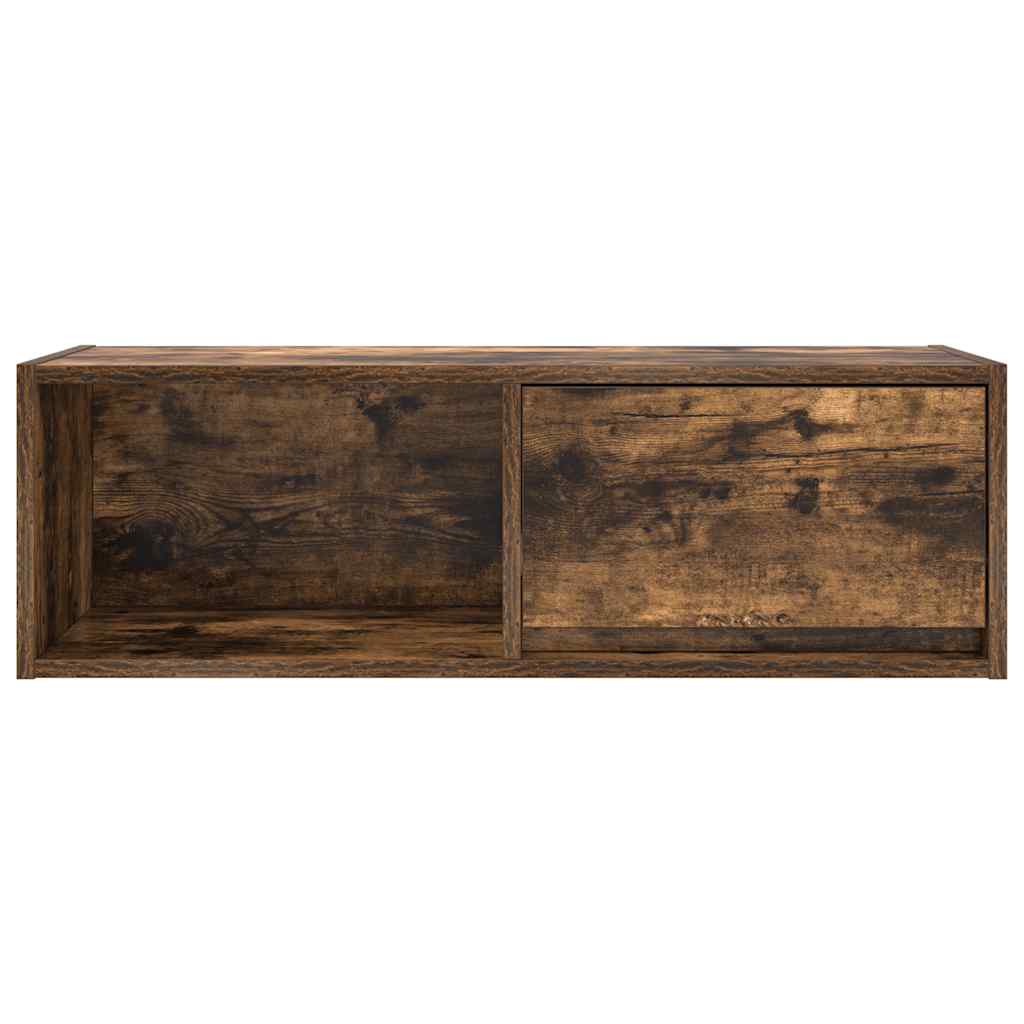 Meubles TV 2 pcs chêne fumé 80x31x25,5 cm bois d'ingénierie - XIOS