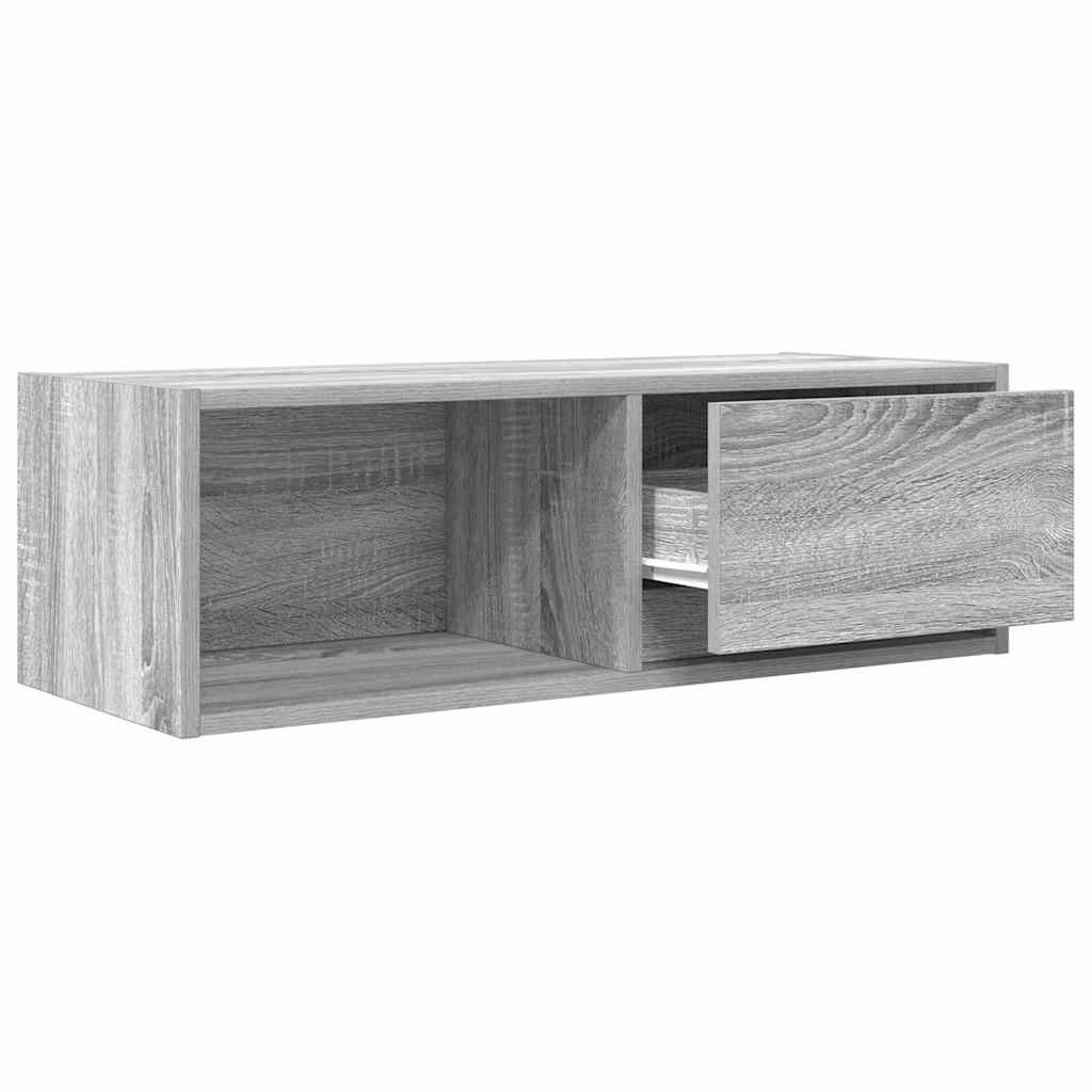 Meubles TV 2 pcs sonoma gris 80x31x25,5 cm bois d'ingénierie - XIOS