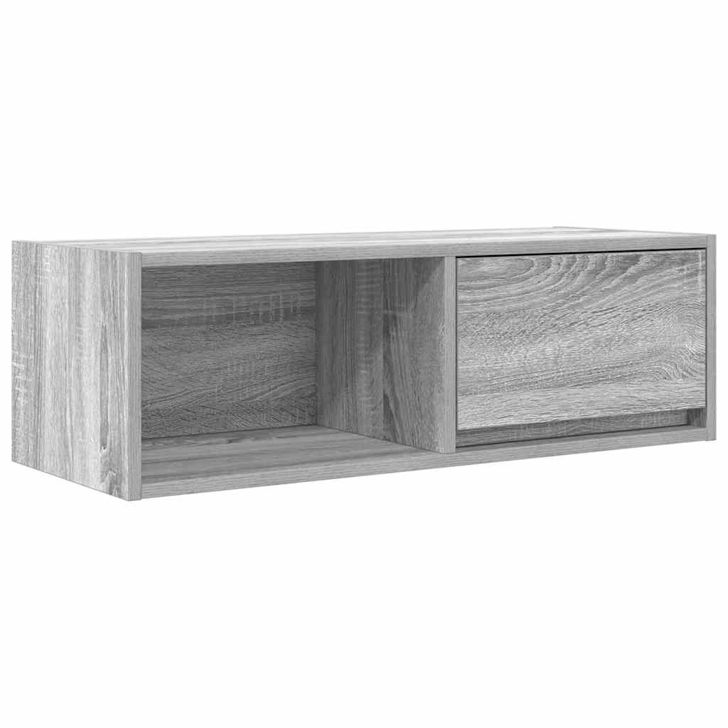 Meubles TV 2 pcs sonoma gris 80x31x25,5 cm bois d'ingénierie - XIOS