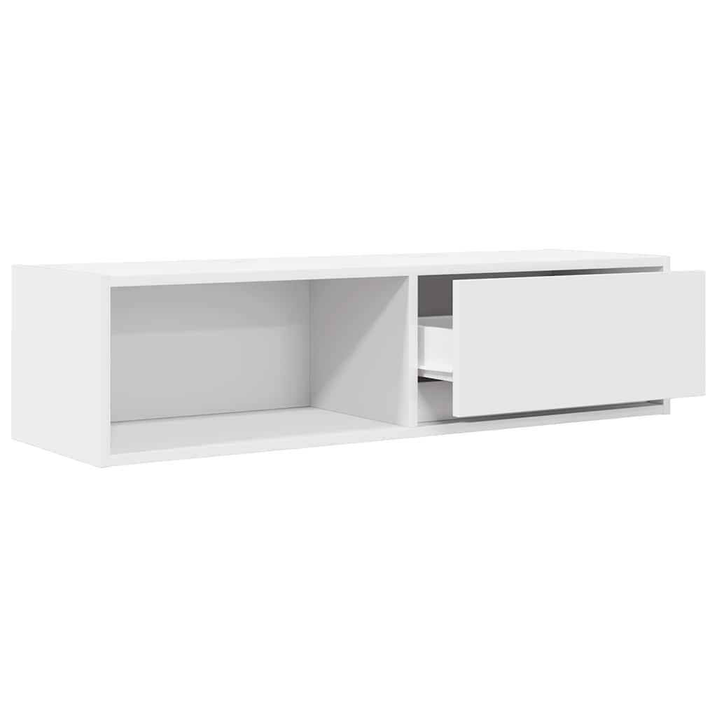 Meubles TV 2 pcs blanc 100x31x25,5 cm bois d'ingénierie - XIOS