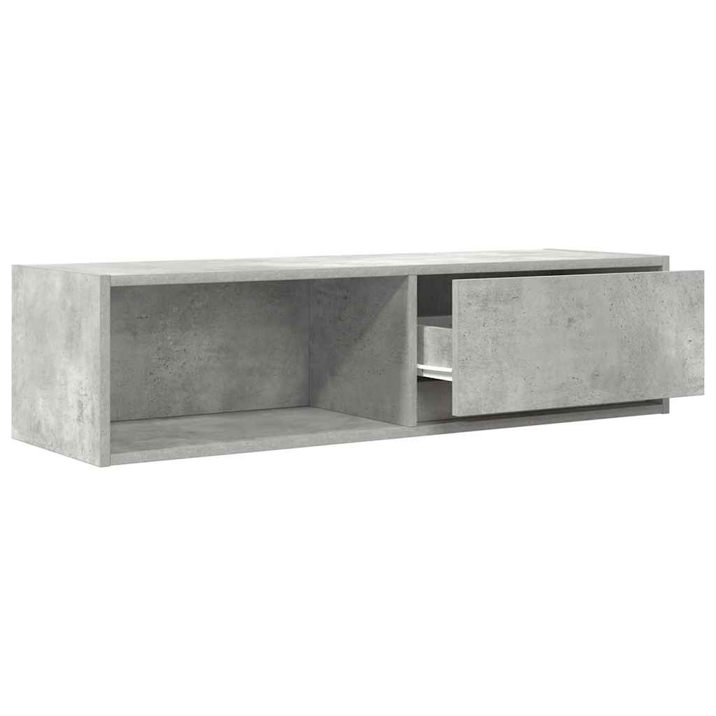 Meubles TV 2 pcs gris béton 100x31x25,5 cm bois d'ingénierie - XIOS