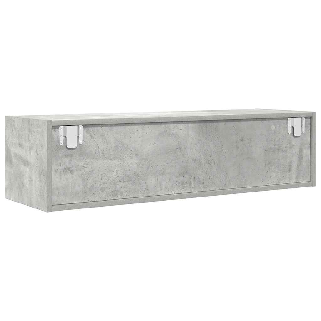 Meubles TV 2 pcs gris béton 100x31x25,5 cm bois d'ingénierie - XIOS