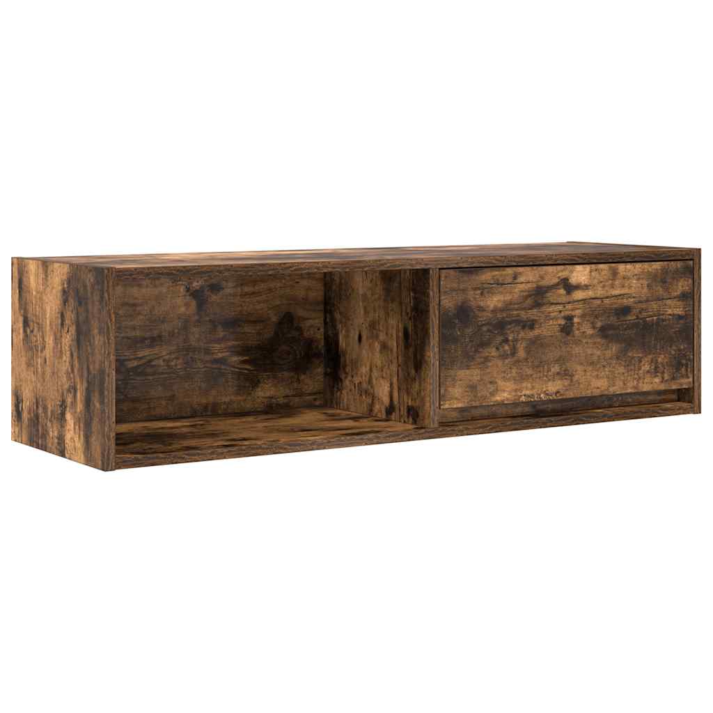 Meubles TV 2 pcs chêne fumé 100x31x25,5 cm bois d'ingénierie - XIOS