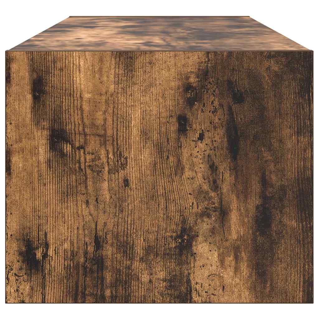 Meubles TV 2 pcs chêne fumé 100x31x25,5 cm bois d'ingénierie - XIOS