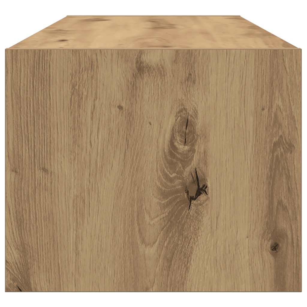 Meubles TV 2 pcs chêne artisanal 100x31x25,5 cm bois ingénierie - XIOS