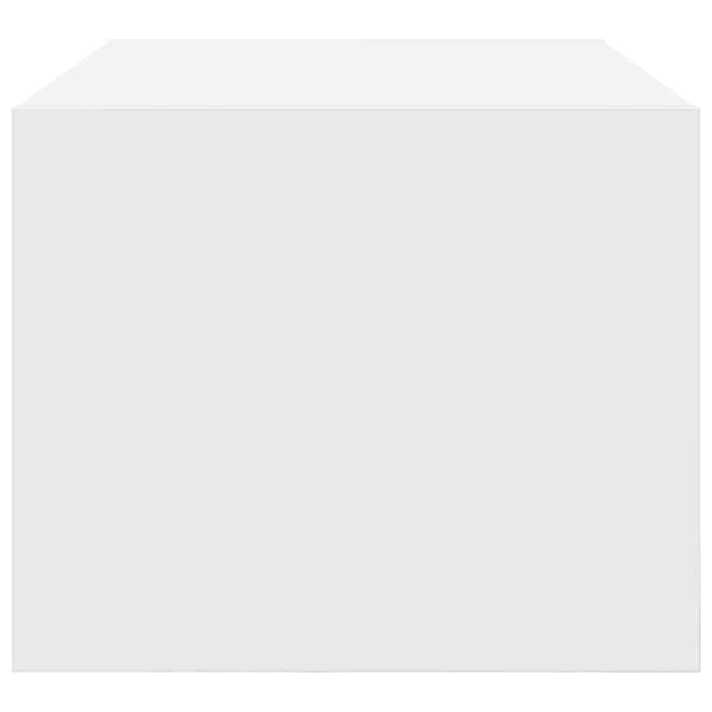 Meuble TV blanc 60x31x25,5 cm bois d'ingénierie - XIOS