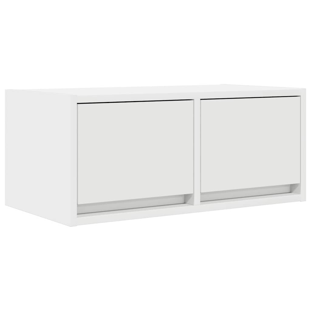 Meubles TV 2 pcs blanc 60x31x25,5 cm bois d'ingénierie - XIOS