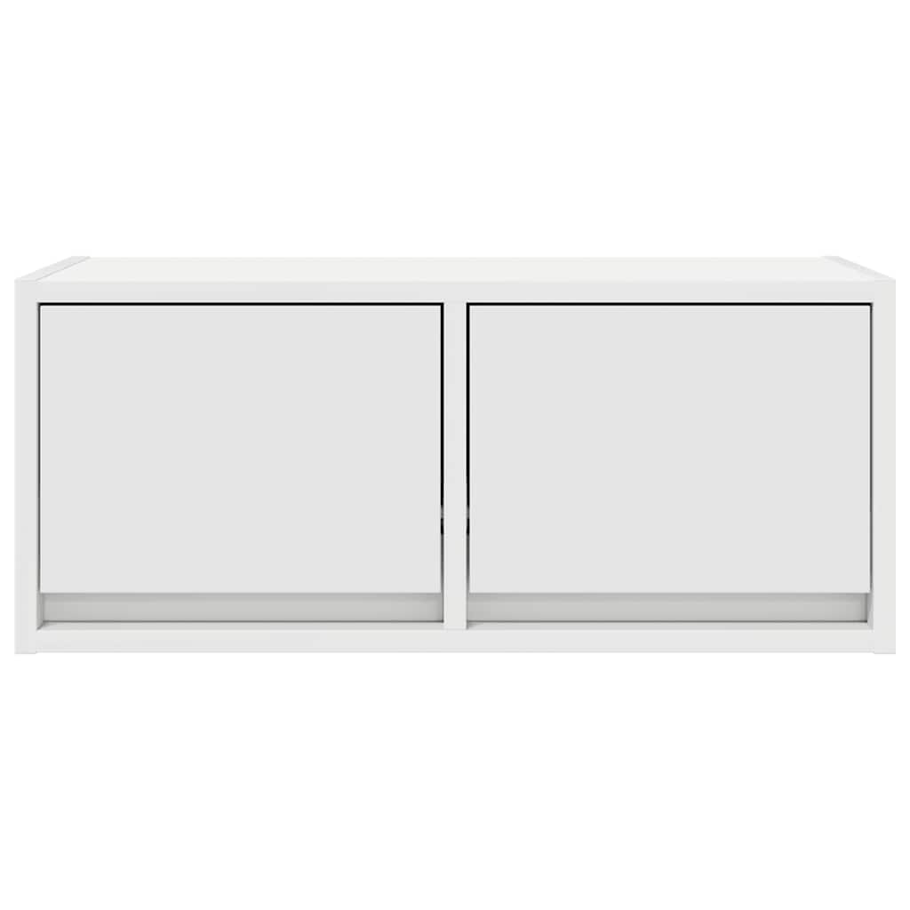 Meubles TV 2 pcs blanc 60x31x25,5 cm bois d'ingénierie - XIOS