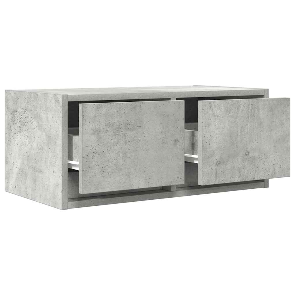 Meubles TV 2 pcs gris béton 60x31x25,5 cm bois d'ingénierie - XIOS