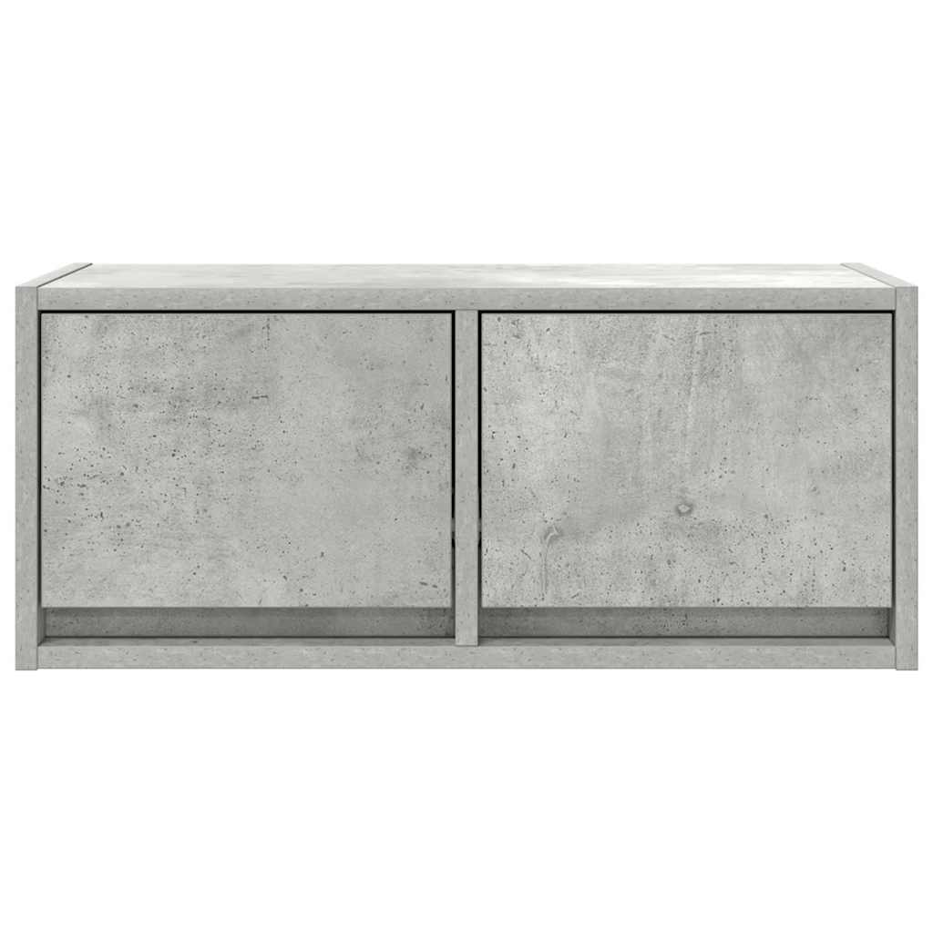 Meubles TV 2 pcs gris béton 60x31x25,5 cm bois d'ingénierie - XIOS