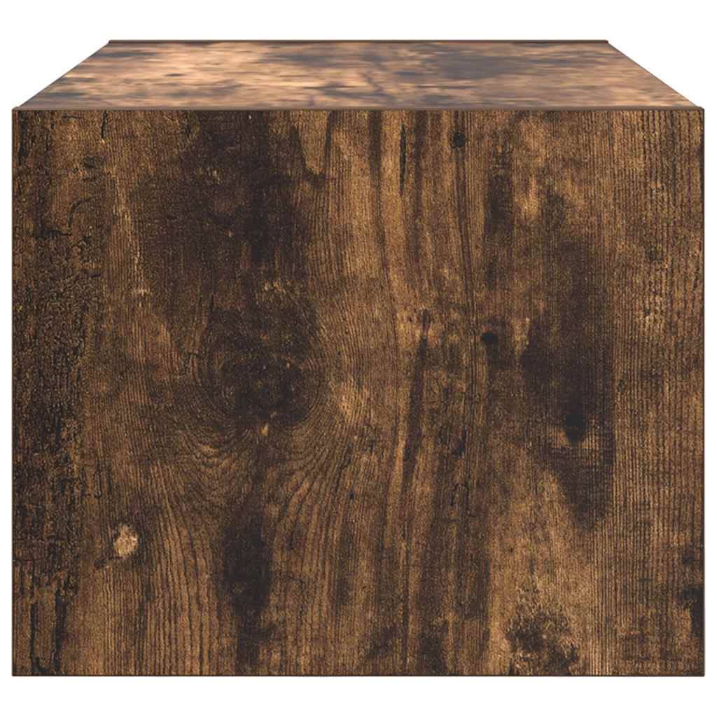 Meubles TV 2 pcs chêne fumé 60x31x25,5 cm bois d'ingénierie - XIOS
