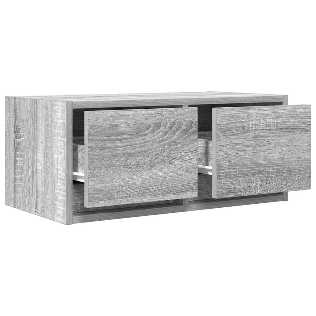 Meubles TV 2 pcs sonoma gris 60x31x25,5 cm bois d'ingénierie - XIOS