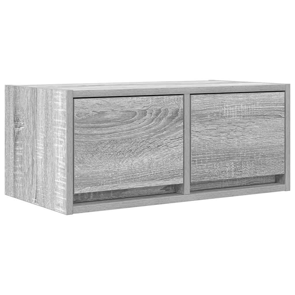 Meubles TV 2 pcs sonoma gris 60x31x25,5 cm bois d'ingénierie - XIOS