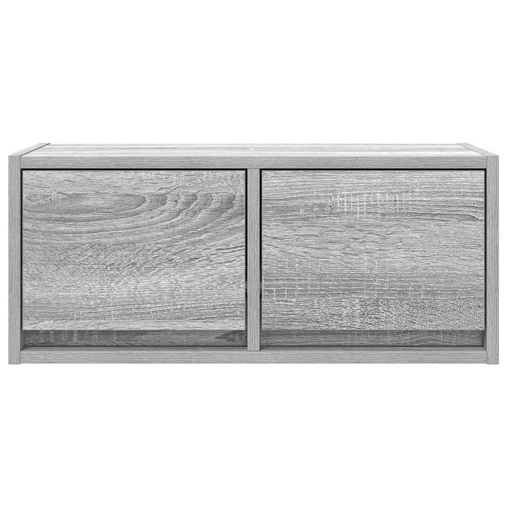 Meubles TV 2 pcs sonoma gris 60x31x25,5 cm bois d'ingénierie - XIOS