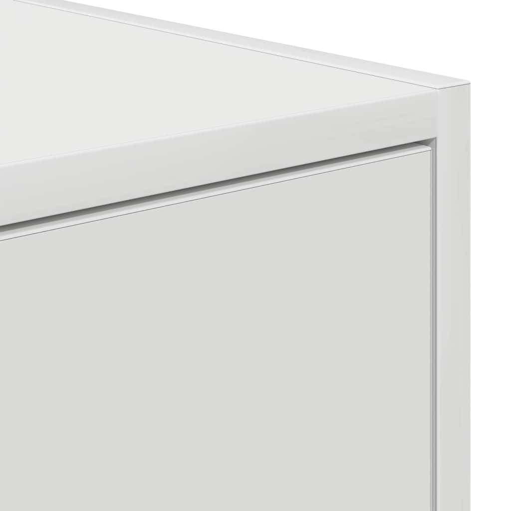 Meubles TV 2 pcs blanc 80x31x25,5 cm bois d'ingénierie - XIOS
